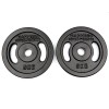 HAMMER Gewichtsscheiben 2x 5 kg, schwarz